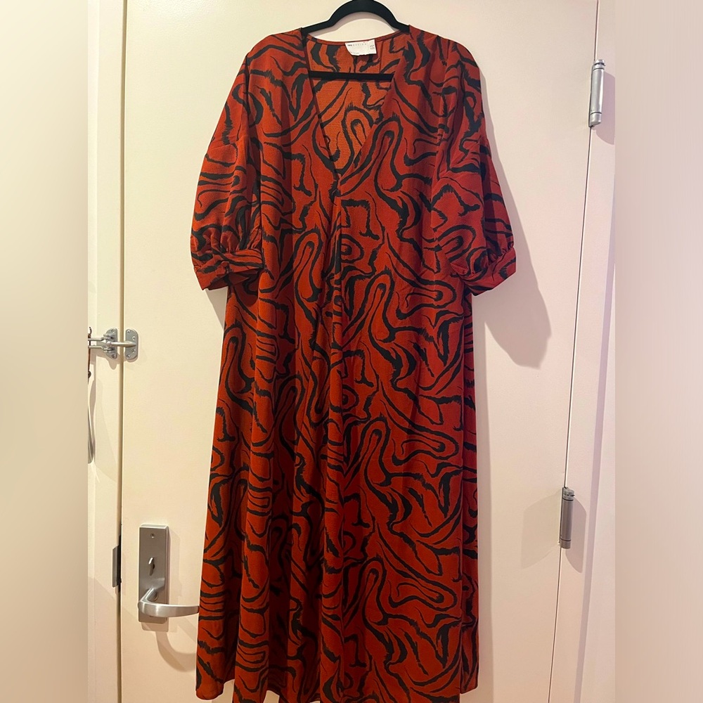 ASOS HALF SLEEVE MAXI DRESS
